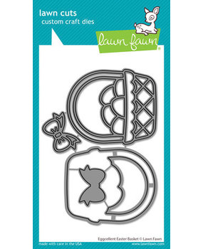 Lawn Fawn Eggcellent Easter Basket Dies (LF3101)