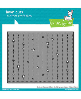 Lawn Fawn Dotted Moon and Stars Backdrop Landscape Dies (LF3105) Lawn Fawn Dotted Moon and Stars Backdrop Landscape Dies (LF3105)