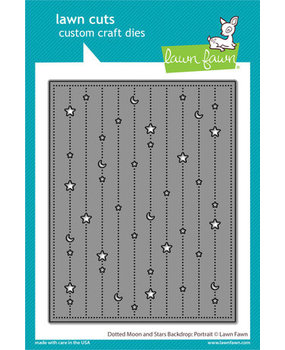 Lawn Fawn Dotted Moon and Stars Backdrop Portrait Dies (LF3106) Lawn Fawn Dotted Moon and Stars Backdrop Portrait Dies (LF3106)