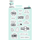 Creative Craftlab Friendz Clear Stamps So Egg-cited (CCL-FR-STAMP416)