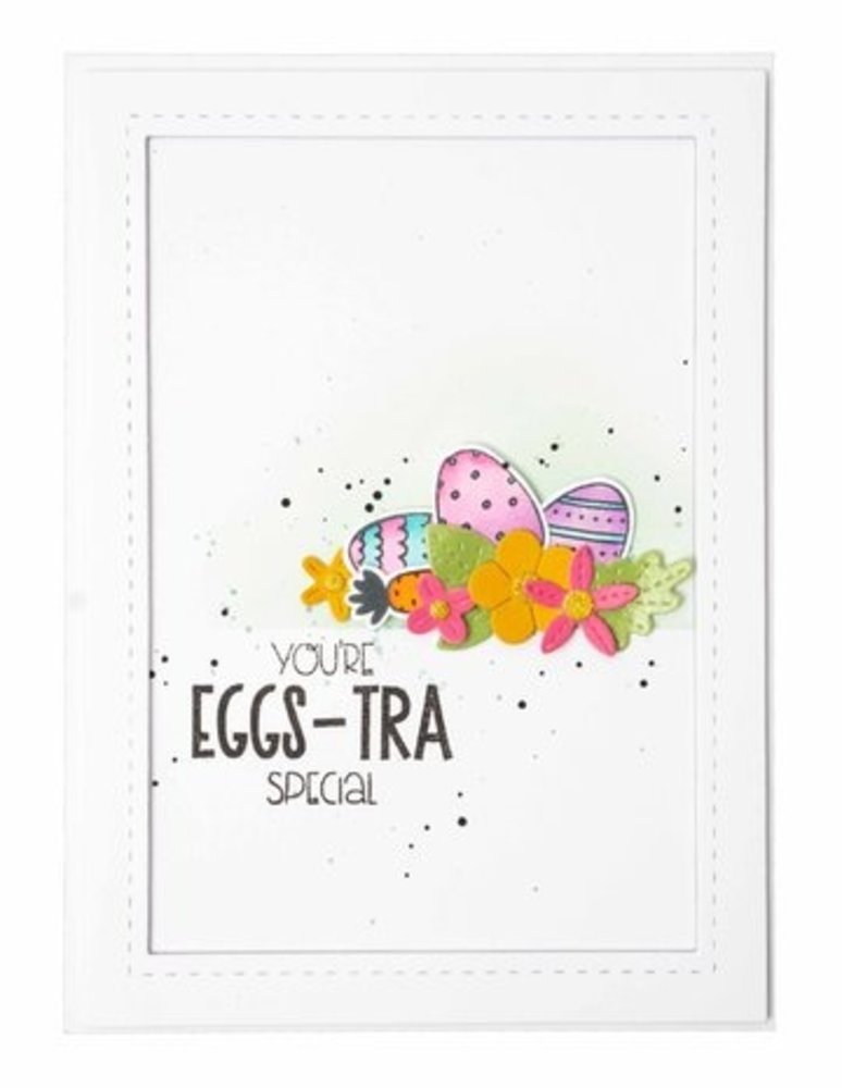 Creative Craftlab Friendz Clear Stamps So Egg-cited (CCL-FR-STAMP416)