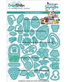 Carlijn Design Snijmallen Gnome Set 5 Pasen (CDSN-0209) Carlijn Design Snijmallen Gnome Set 5 Pasen (CDSN-0209)