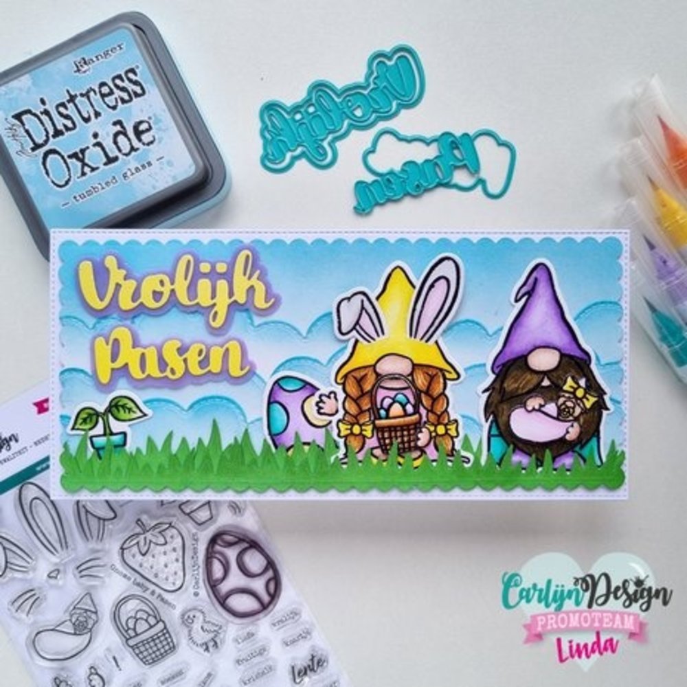 Carlijn Design Snijmallen Gnome Baby & Pasen (CDSN-0210)