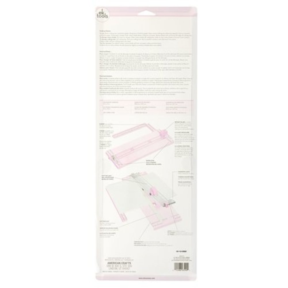 EK Tools Rotary Paper Trimmer Pink (54000012) EK Tools Rotary Paper Trimmer Pink (54000012)