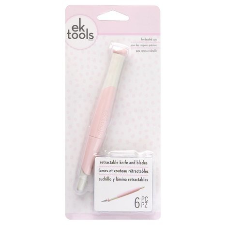 EK Tools Retractable Knife and Blades Pink (54000020) EK Tools Retractable Knife and Blades Pink (54000020)