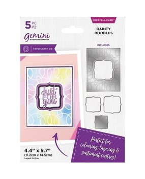 Gemini Dainty Doodles Create-a-Card Dies (GEM-MD-CAD-DADO) Gemini Dainty Doodles Create-a-Card Dies (GEM-MD-CAD-DADO)