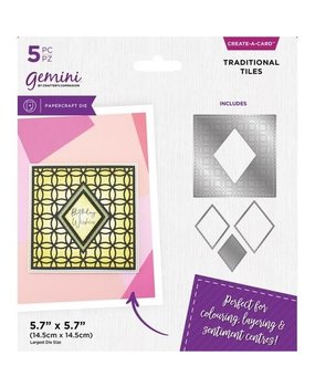 Gemini Traditional Tiles Create-a-Card Dies (GEM-MD-CAD-TRTI) Gemini Traditional Tiles Create-a-Card Dies (GEM-MD-CAD-TRTI)