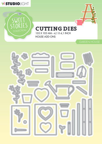 Studio Light Sweet Stories Snijmal Garden House Add-Ons (SL-SS-CD513) Studio Light Sweet Stories Snijmal Garden House Add-Ons (SL-SS-CD513)
