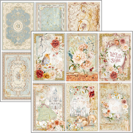 Ciao Bella Papercrafting Reign of Grace 12x12 Inch Paper Pad (CBPM060) Ciao Bella Papercrafting Reign of Grace 12x12 Inch Paper Pad (CBPM060)