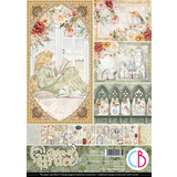 Ciao Bella Papercrafting Reign of Grace A4 Creative Pad (CBCL060)