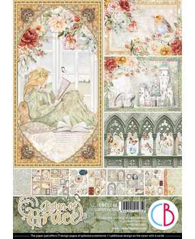 Ciao Bella Papercrafting Reign of Grace A4 Creative Pad (CBCL060)