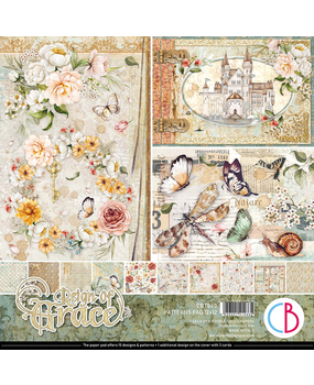 Ciao Bella Papercrafting Reign of Grace 12x12 Inch Patterns Pad (CBT060) Ciao Bella Papercrafting Reign of Grace 12x12 Inch Patterns Pad (CBT060)