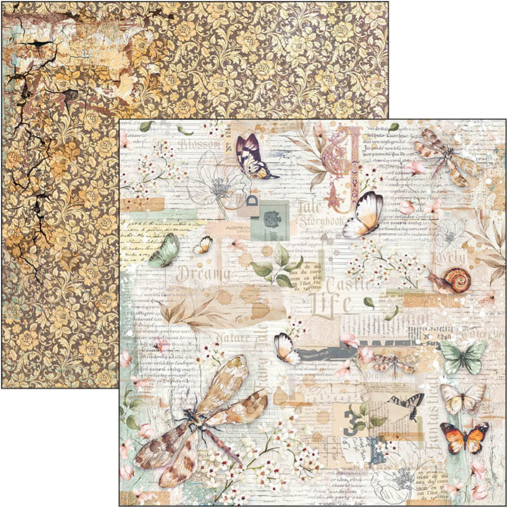 Ciao Bella Papercrafting Reign of Grace 12x12 Inch Patterns Pad (CBT060) Ciao Bella Papercrafting Reign of Grace 12x12 Inch Patterns Pad (CBT060)