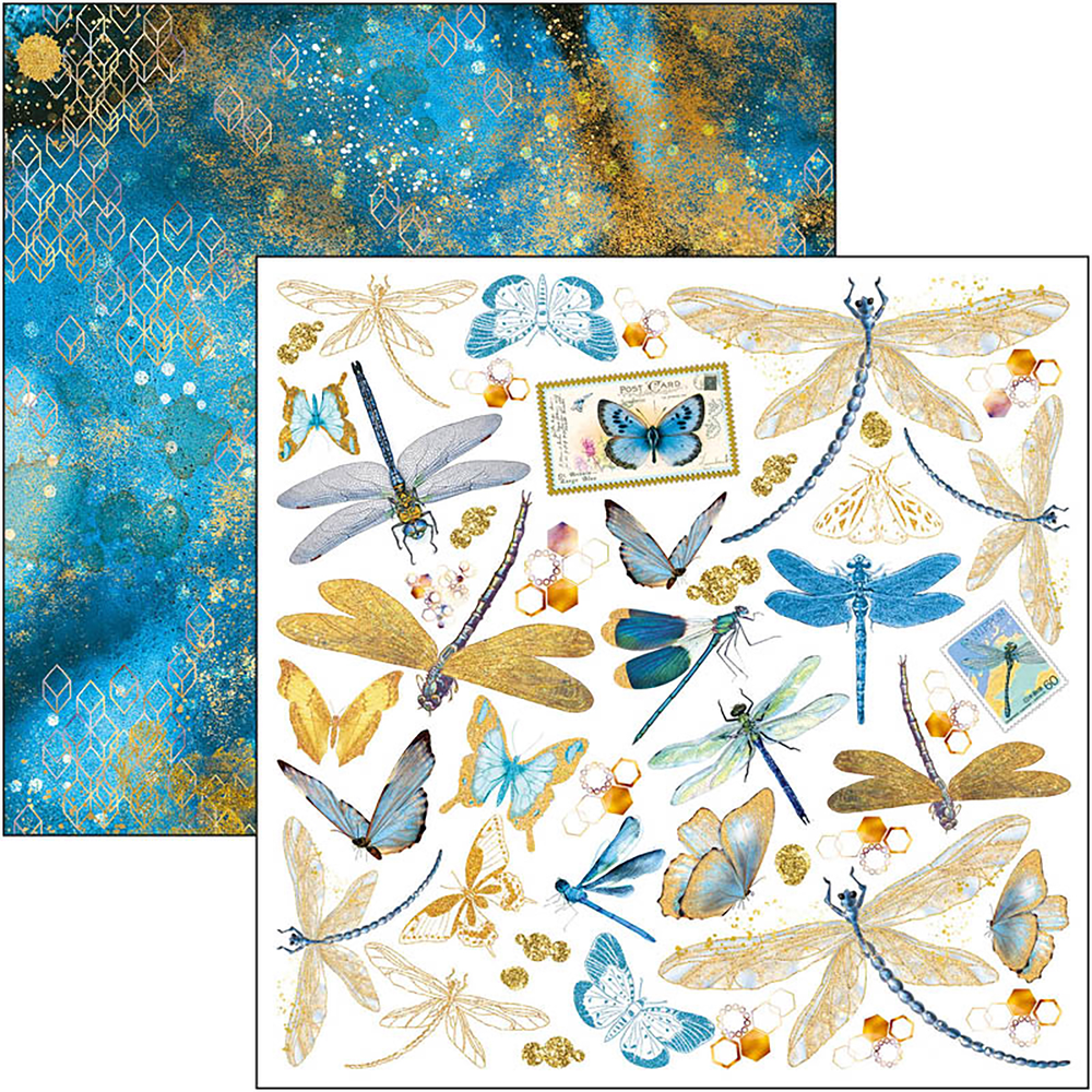Ciao Bella Papercrafting Indigo 6x6 Inch Paper Pad (CBQE061) Ciao Bella Papercrafting Indigo 6x6 Inch Paper Pad (CBQE061)