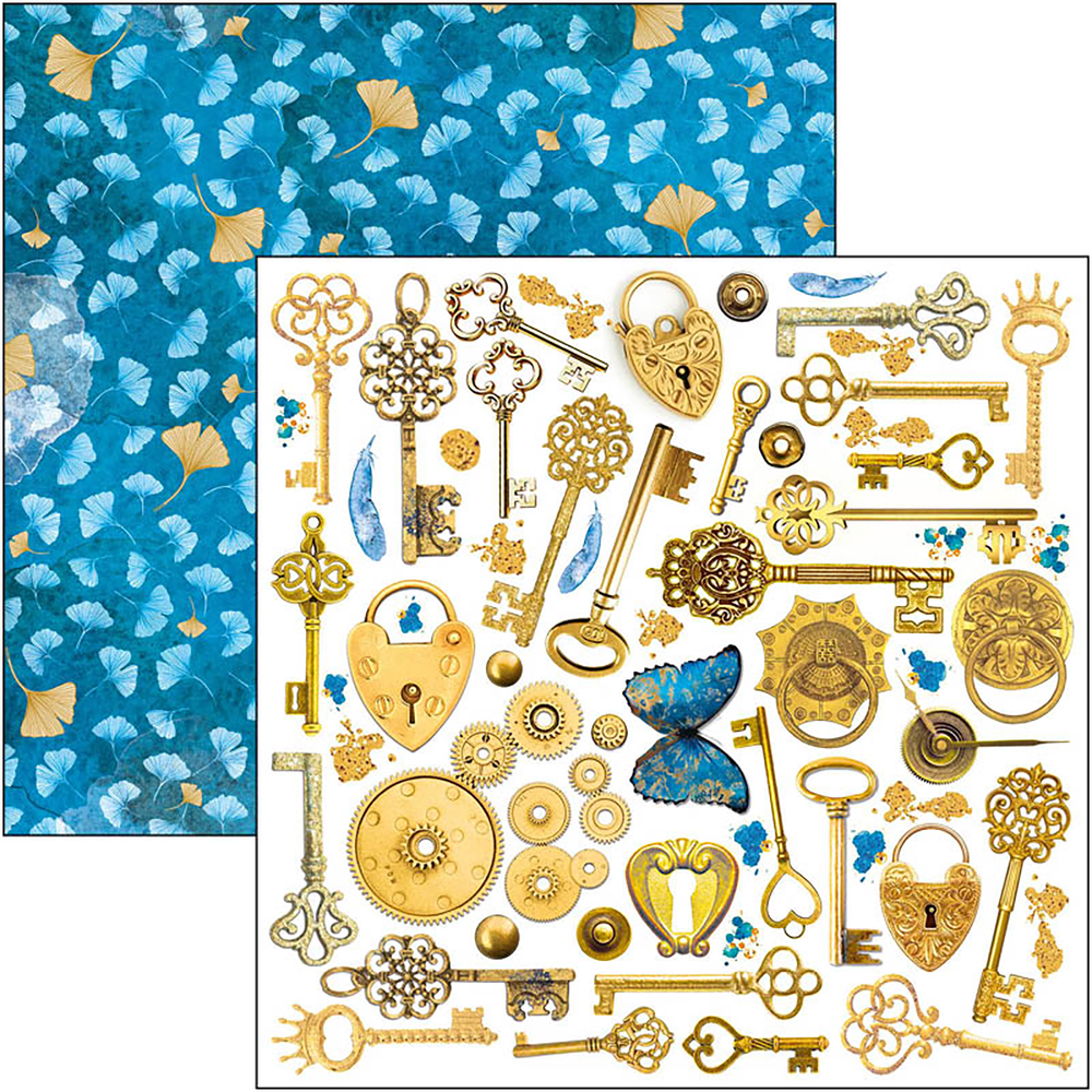 Ciao Bella Papercrafting Indigo 6x6 Inch Paper Pad (CBQE061) Ciao Bella Papercrafting Indigo 6x6 Inch Paper Pad (CBQE061)