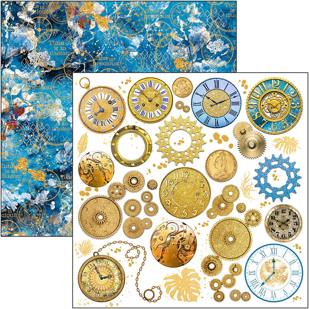 Ciao Bella Papercrafting Indigo 6x6 Inch Paper Pad (CBQE061) Ciao Bella Papercrafting Indigo 6x6 Inch Paper Pad (CBQE061)