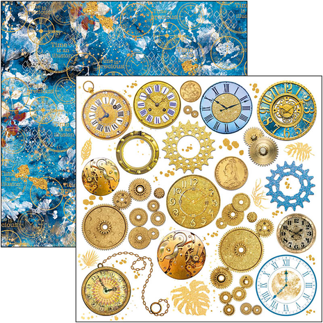 Ciao Bella Papercrafting Indigo 6x6 Inch Paper Pad (CBQE061) Ciao Bella Papercrafting Indigo 6x6 Inch Paper Pad (CBQE061)