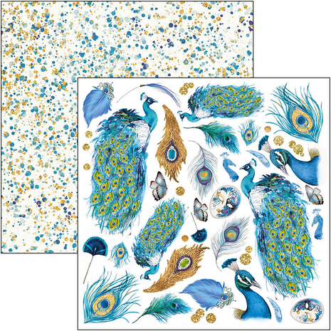 Ciao Bella Papercrafting Indigo 6x6 Inch Paper Pad (CBQE061) Ciao Bella Papercrafting Indigo 6x6 Inch Paper Pad (CBQE061)