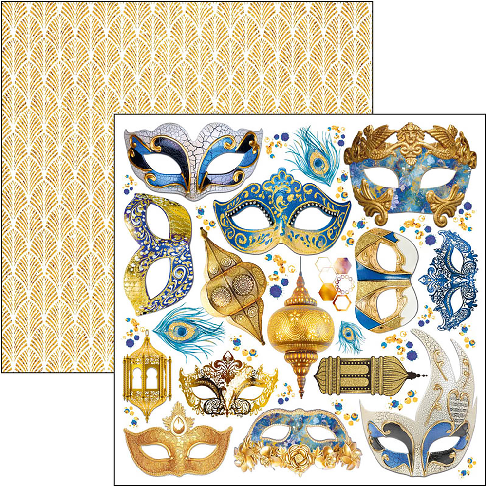 Ciao Bella Papercrafting Indigo 6x6 Inch Paper Pad (CBQE061) Ciao Bella Papercrafting Indigo 6x6 Inch Paper Pad (CBQE061)