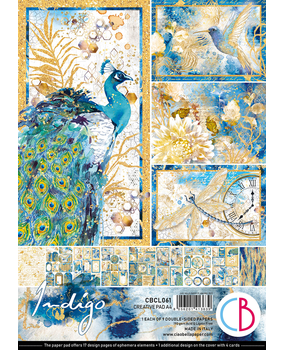 Ciao Bella Papercrafting Indigo A4 Creative Pad (CBCL061) Ciao Bella Papercrafting Indigo A4 Creative Pad (CBCL061)