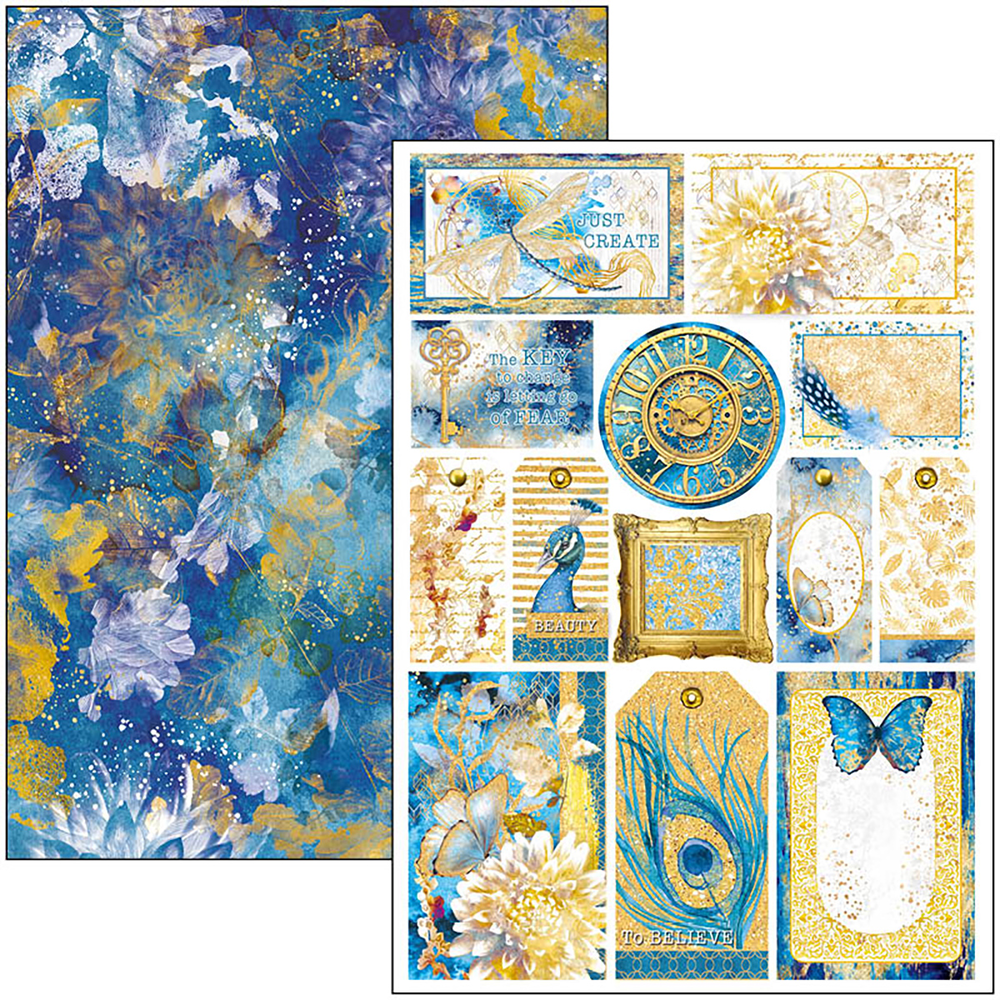 Ciao Bella Papercrafting Indigo A4 Creative Pad (CBCL061) Ciao Bella Papercrafting Indigo A4 Creative Pad (CBCL061)