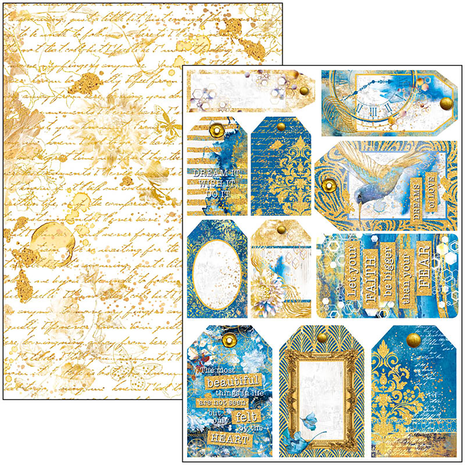 Ciao Bella Papercrafting Indigo A4 Creative Pad (CBCL061) Ciao Bella Papercrafting Indigo A4 Creative Pad (CBCL061)