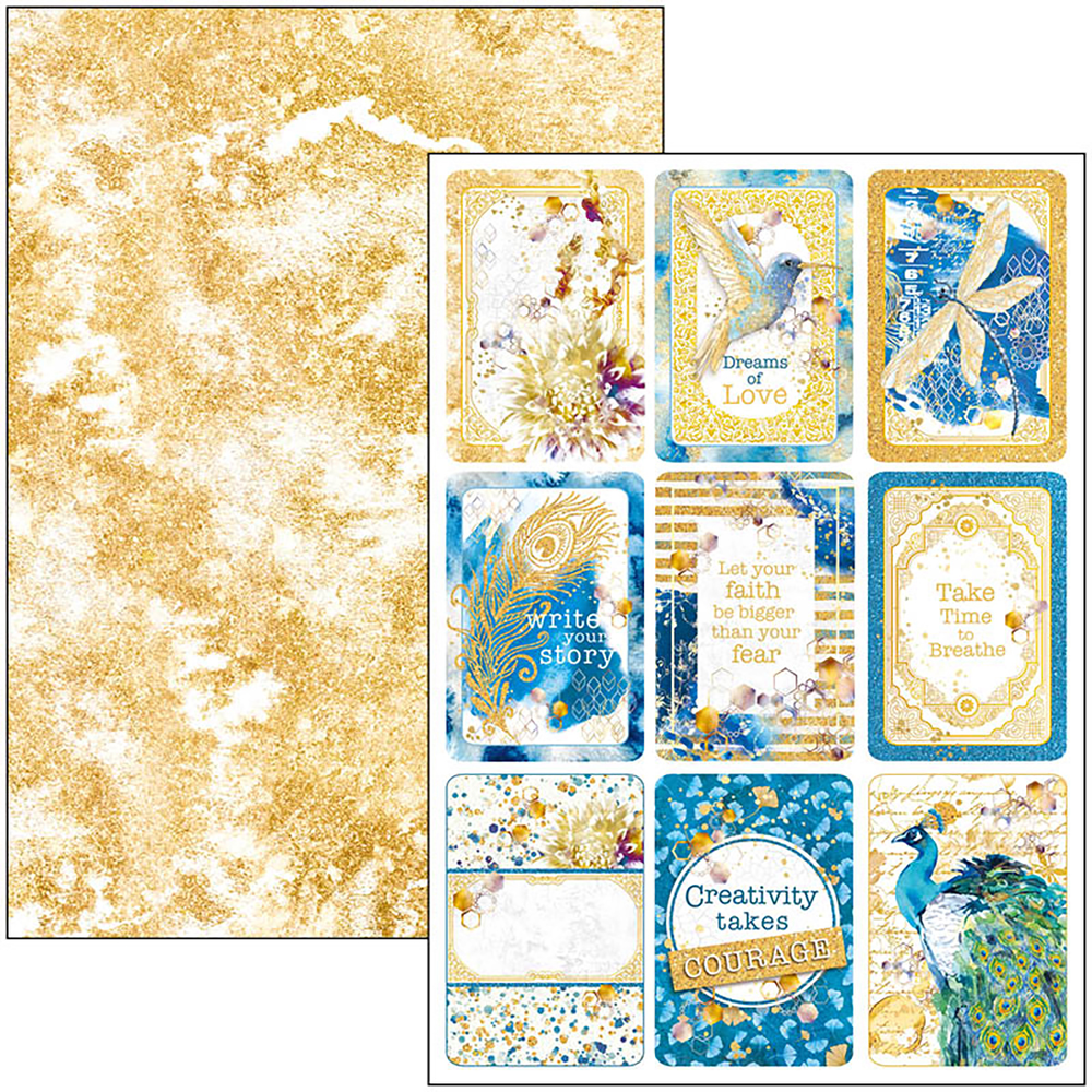 Ciao Bella Papercrafting Indigo A4 Creative Pad (CBCL061) Ciao Bella Papercrafting Indigo A4 Creative Pad (CBCL061)