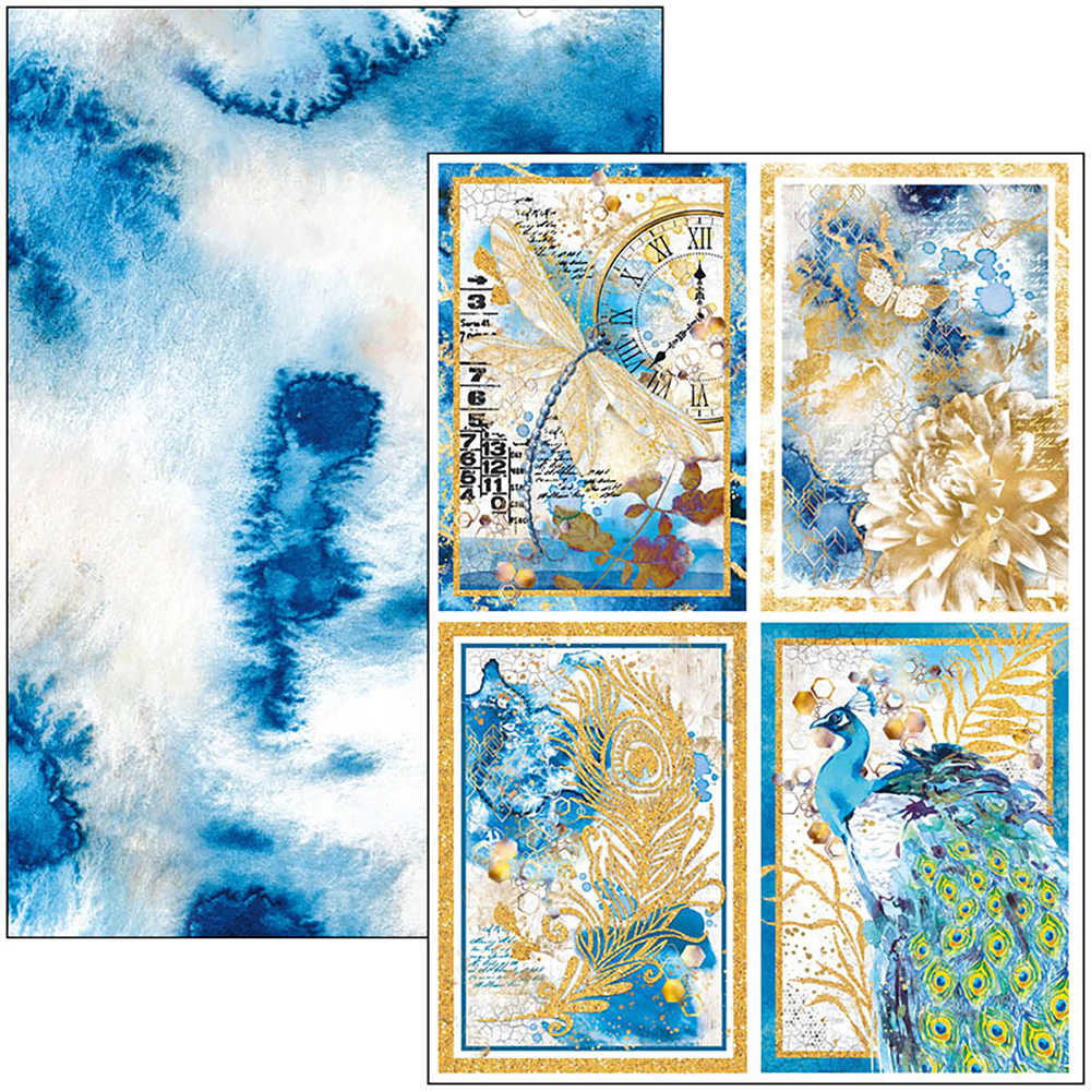 Ciao Bella Papercrafting Indigo A4 Creative Pad (CBCL061) Ciao Bella Papercrafting Indigo A4 Creative Pad (CBCL061)