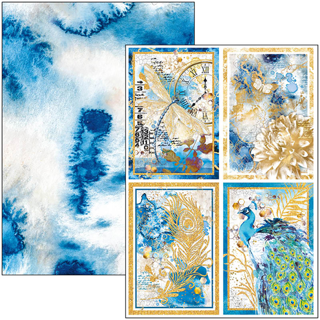 Ciao Bella Papercrafting Indigo A4 Creative Pad (CBCL061) Ciao Bella Papercrafting Indigo A4 Creative Pad (CBCL061)