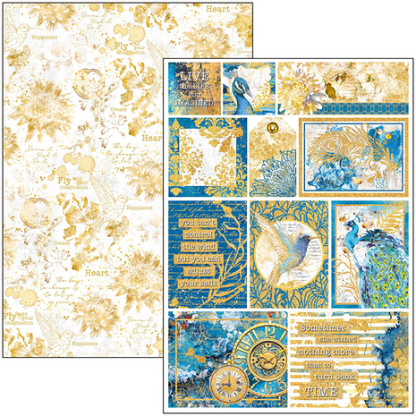 Ciao Bella Papercrafting Indigo A4 Creative Pad (CBCL061) Ciao Bella Papercrafting Indigo A4 Creative Pad (CBCL061)