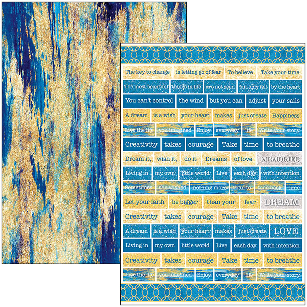 Ciao Bella Papercrafting Indigo A4 Creative Pad (CBCL061) Ciao Bella Papercrafting Indigo A4 Creative Pad (CBCL061)