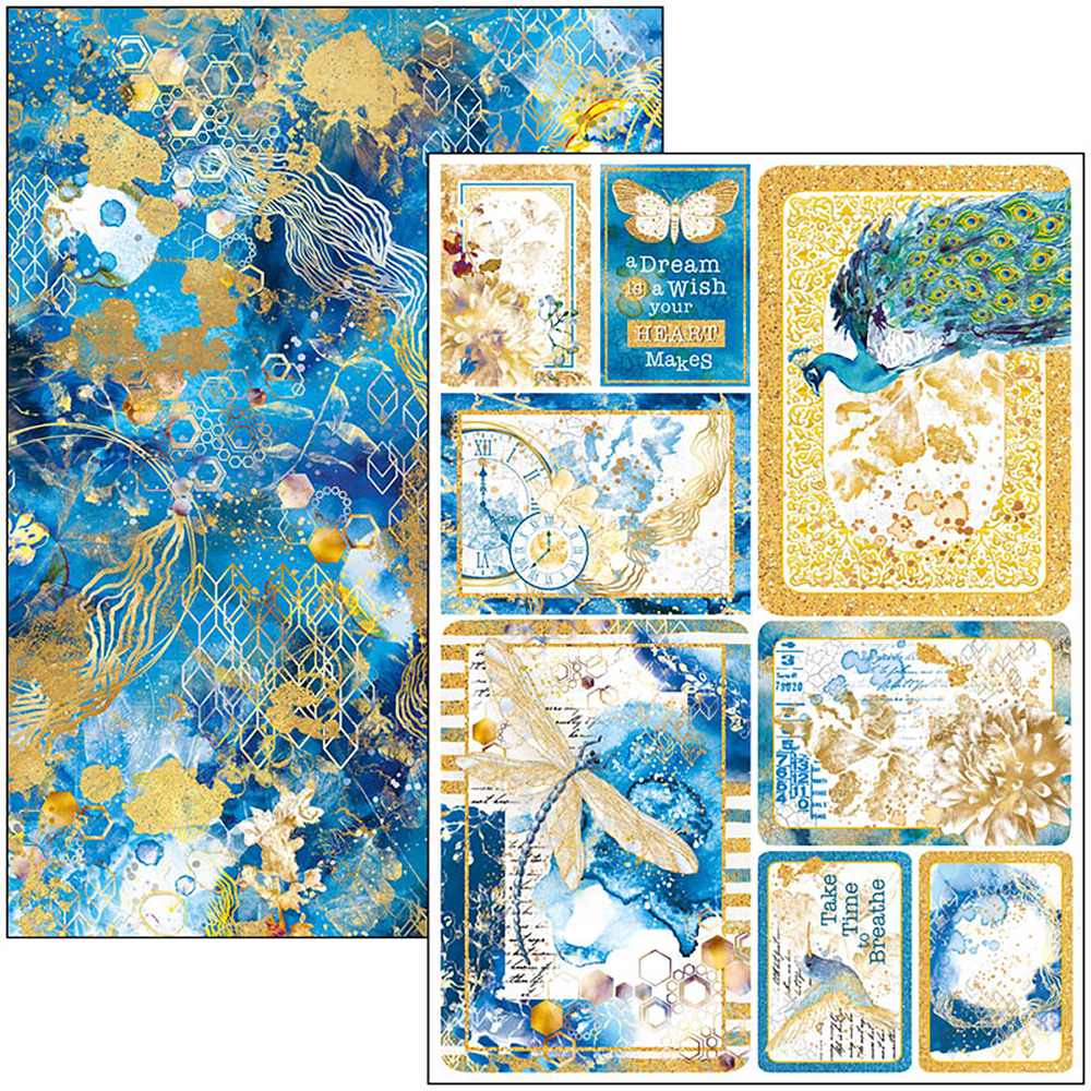 Ciao Bella Papercrafting Indigo A4 Creative Pad (CBCL061) Ciao Bella Papercrafting Indigo A4 Creative Pad (CBCL061)