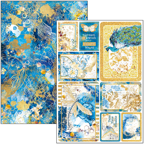 Ciao Bella Papercrafting Indigo A4 Creative Pad (CBCL061) Ciao Bella Papercrafting Indigo A4 Creative Pad (CBCL061)