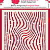 Woodware Worn Lines Masking Stencil (FRST067) Woodware Worn Lines Masking Stencil (FRST067)