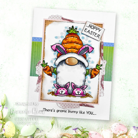 Woodware Bunny Gnome Clear Stamps (FRS976) Woodware Bunny Gnome Clear Stamps (FRS976)