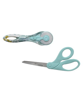 Westcott Titanium Fabric Scissors & Rotary Cutter (AC-17636) Westcott Titanium Fabric Scissors & Rotary Cutter (AC-17636)
