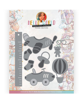 Yvonne Creations Hello World Baby Toys Die (YCD10302) Yvonne Creations Hello World Baby Toys Die (YCD10302)