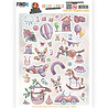 Yvonne Creations 3D Push Out Hello World Small Elements B (SB10730) Yvonne Creations 3D Push Out Hello World Small Elements B (SB10730)