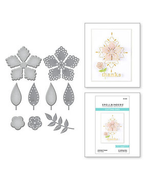 Spellbinders Spring Into Stitching Stitched Flower Dies (S3-436)