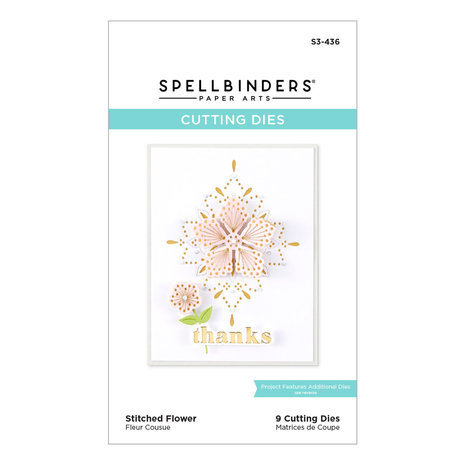 Spellbinders Spring Into Stitching Stitched Flower Dies (S3-436)