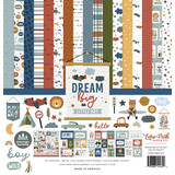 Echo Park Dream Big Little Boy 12x12 Inch Collection Kit (DBB304016)