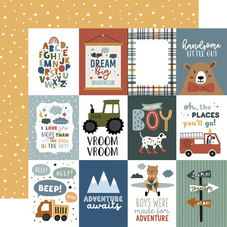 Echo Park Dream Big Little Boy 12x12 Inch Collection Kit (DBB304016) Echo Park Dream Big Little Boy 12x12 Inch Collection Kit (DBB304016)