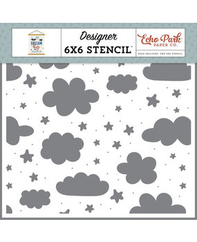 Echo Park Dream Big Little Boy Little Dreamer Boy Stencil (DBB304033) Echo Park Dream Big Little Boy Little Dreamer Boy Stencil (DBB304033)