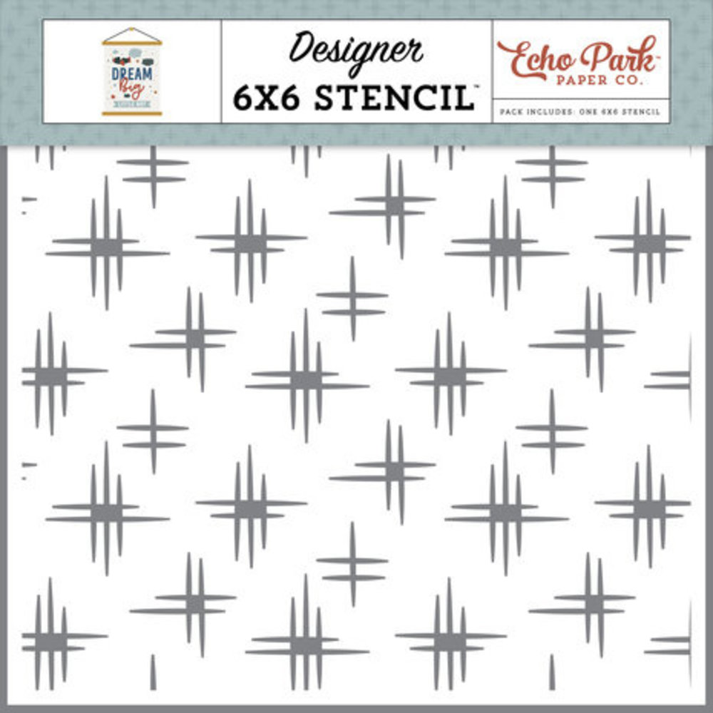 Echo Park Dream Big Little Boy My Son Scribbles Stencil (DBB304034) Echo Park Dream Big Little Boy My Son Scribbles Stencil (DBB304034)