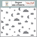 Echo Park Dream Big Little Boy To The Moon And Back Stencil (DBB304035)
