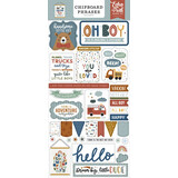 Echo Park Dream Big Little Boy 6x13 Inch Chipboard Phrases (DBB304022)