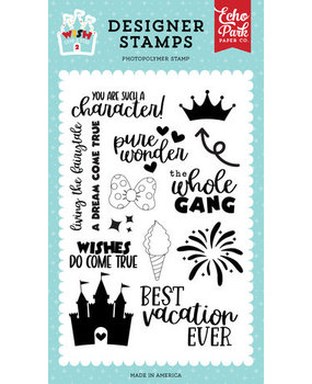 Echo Park Wish Upon A Star 2 Pure Wonder Clear Stamps (WUS306043)