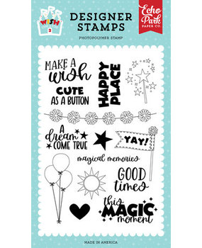 Echo Park Wish Upon A Star 2 This Magic Moment Clear Stamps (WUS306044) Echo Park Wish Upon A Star 2 This Magic Moment Clear Stamps (WUS306044)