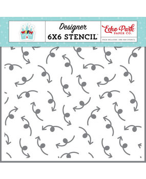 Echo Park Wish Upon A Star 2 Loopy Arrow Stencil (WUS306033)* Echo Park Wish Upon A Star 2 Loopy Arrow Stencil (WUS306033)*