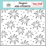 Echo Park Wish Upon A Star 2 Fantasy Fireworks Stencil (WUS306035)